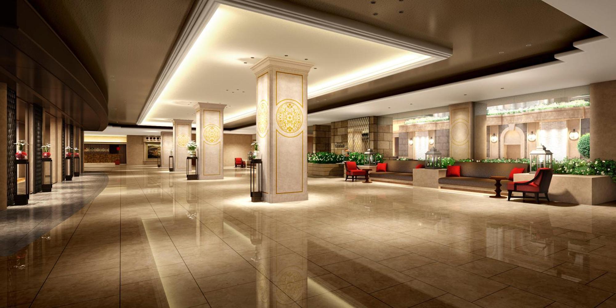 Nagoya Tokyu Hotel Kültér fotó The lobby of the hotel